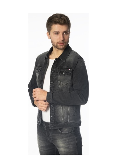 Cedy Denim Cedy Denım Erkek Slim Fit Kot Mont C307 001