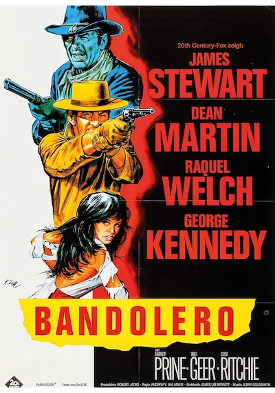 Bandolero 1968 Poster