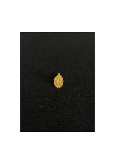 Ö Harfi Altın Kolye Ucu 14 Ayar