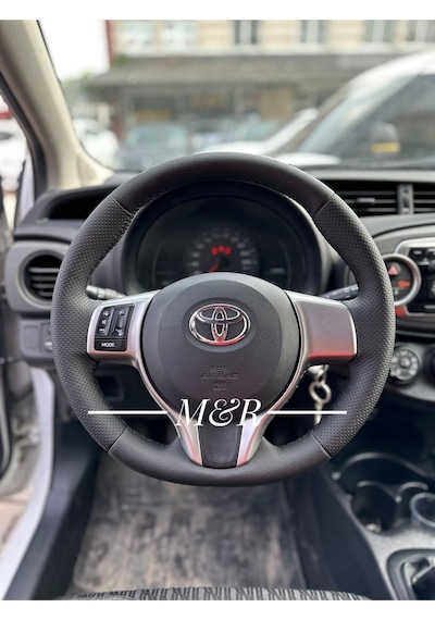 Toyota Uyumlu Auris Kaplama Deri Direksiyon Kılıfı