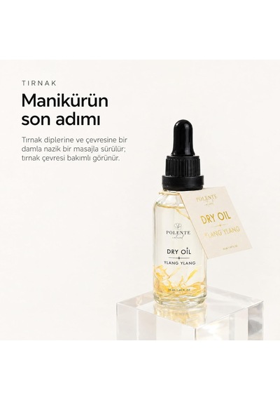 Ylang Ylang Dry Oil, Çok Amaçlı Kuru Yağ, 50 Ml 0.3 ML
