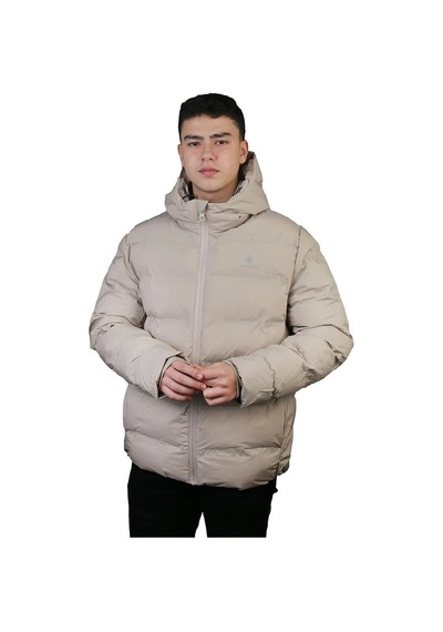 Lumberjack Nolan 2sn22 3pr Bej Kapşonlu Erkek Spor Mont 001