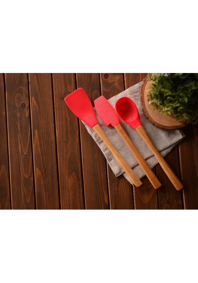 Bambum Bolly 3lü Spatula Seti Büyük