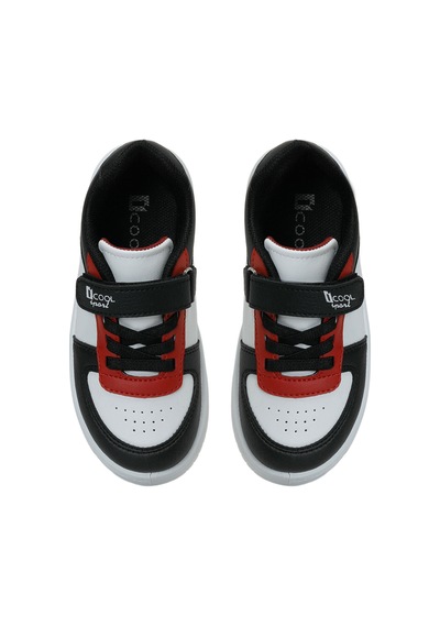 I Cool Bram P Beyaz Erkek Çocuk Sneaker 000000000102714512 Beyaz-siyah