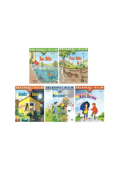 Iş Bankası Eğlenceli Bilim Serisi 5 Kitap