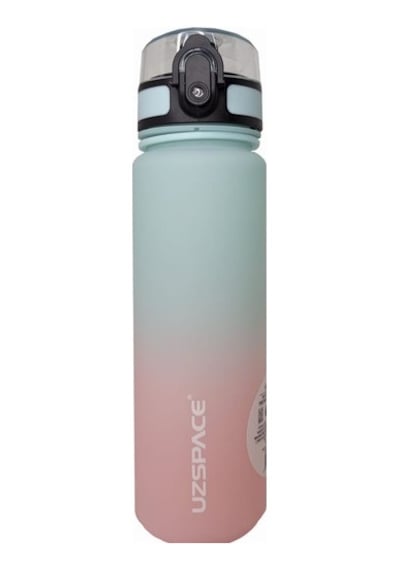 Uzspace Vgn3038 Tritan Su Matarası 1000 ML Mint - Pink