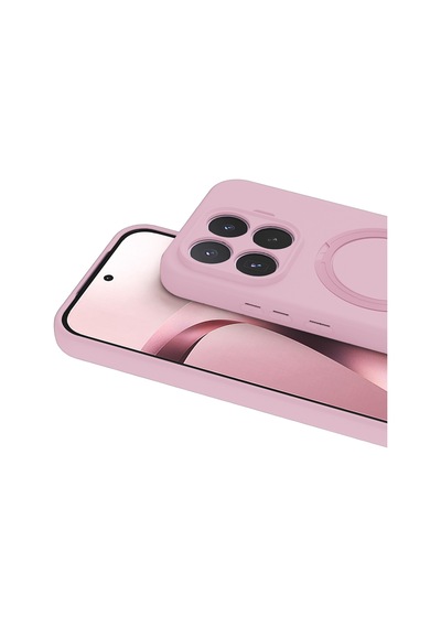 Xiaomi Mi 17t Pro Regal Magsafe Standlı Kapak - Açık Pembe