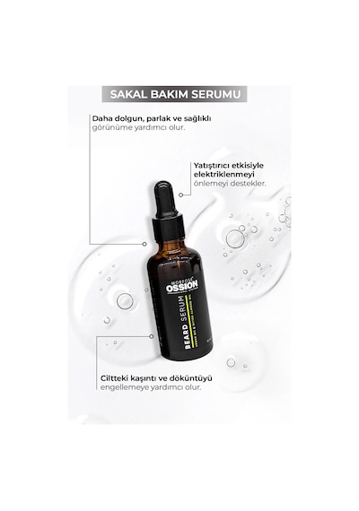 Ossion Premium Barber Line Sakal Serumu 50 ML