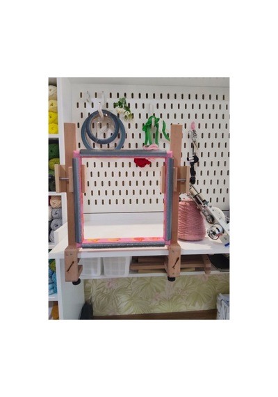 Masaüstü Tufting Tezgahı 30cm İle 70cm Arası Tüm İğneli/telli Kasnak Bağlanabilir Özellik
