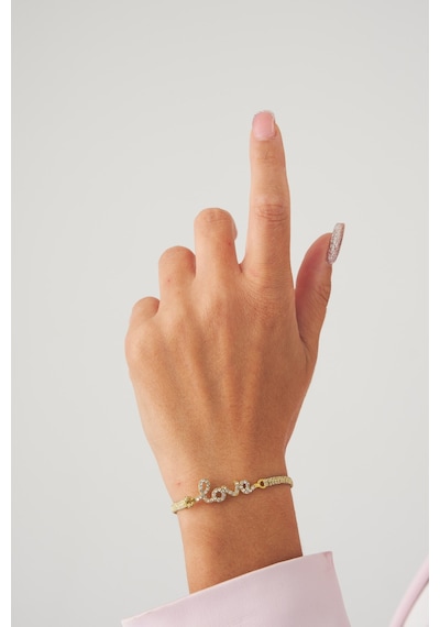 Gold Love Örgü Ip Best Friends Bileklik 549199812 Altın