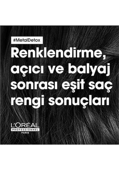 L'Oréal Professionnel İşlem Görmüş ve Yıpranmış Saçlar için Metal Karşıtı Arındırıcı Şampuan 500 ML