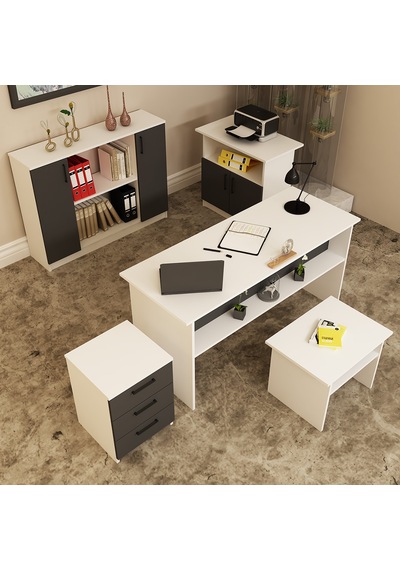 KALENDER DEKOR MERKÜR-1-2-3-4-5 OFİS BÜRO MASASI TAKIMI MRK14