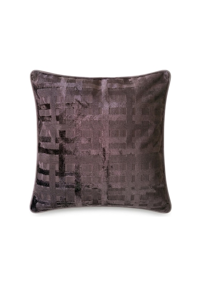 "felix" Kadife Dokulu Kırlent Kılıfları - 45x45 Mürdüm