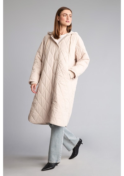 Defacto Regular Fit Kapüşonlu Kapitone Parka H4137ax26auer218 Ekru-er218