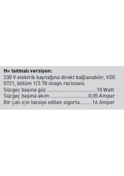 Dallmer Çatı Süzgeci Seti Isıtmalı 62 Q100 Alt Çıkış