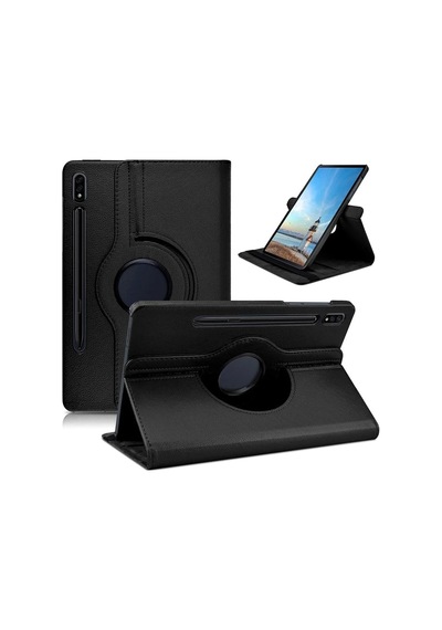 Sm Galaxy Uyumlu Tab S8 Plus 2022 12.4 X800-x806 360 Derece Döner Standlı Kılıf- 5775 Tablet Kılıfı