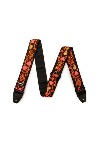 Jim Dunlop Jh23 Jimi Hendrix Blacklight Monterey Orange Gitar Askısı