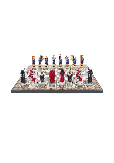 Mozaik - 718 - Desenli Katlanabilir Satranç Seddef36osm - Muratech - - Seddef36osm