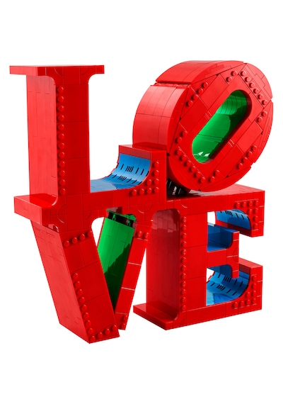 LEGO ® Art LOVE 31214 - Yetişkinler için Koleksiyonluk ve Dekoratif Tablo Yapım Seti (791 Parça)