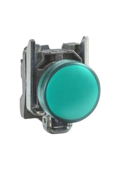 Xb4bvm3 - 230...240v Entegre Ledli Yeşil Eksiksiz Pilot Işığı Ø22 Düz Lens