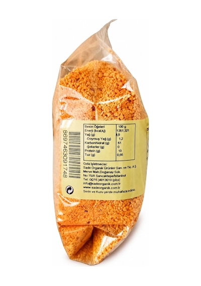 Sade Organik Acı Tarhana 500 Gr