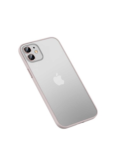 Apple Uyumlu iPhone 11 Kılıf Zore Retro Kapak Rose Gold