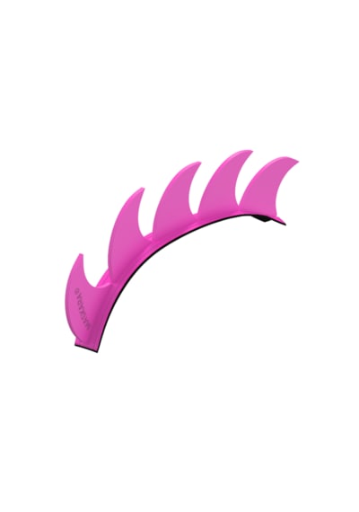 Maskara Extreme Mohawk - Değiştirilebilir Plastik Mohawk Aksesuarı Pembe