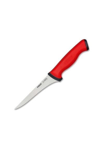 Pirge 34107 Duo Kasap, Kurban, Et Sıyırma Bıçağı 12,5 Cm - Kaymaz Sap