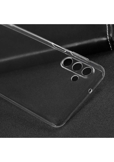 Samsung Uyumlu Galaxy A13 5G Kılıf Şeffaf Silikon Hibrit Case Renksiz