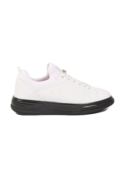 Walkway Beyaz Lastik Bağcıklı Erkek Sneaker Balase M Beyaz