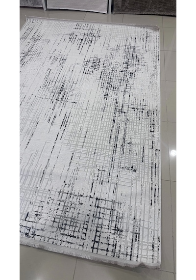 Safyün Halı Kadife Kf459 Gri 200 X 290 Renkli