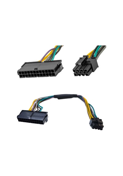 Dell Optiplex 3020 7020 9020 T1700 İle Uyumlu 24 Pinden 8 Pine Çevirici Kablo