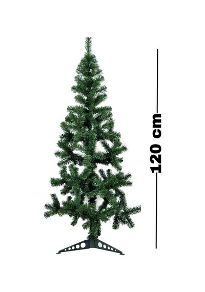 T.concept Yılbaşı Çam Ağacı 120 Cm Boy, 156 Dal, Noel Yılbaşı Dekorasyonu, Plastik Ayaklı, Kutulu