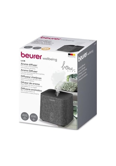 Ayrex Beurer La 35 Aroma Difüzörü, 20 M²'ye Kadar Odalar İçin Oda Kokusu İçin, Ultrasonik Mikro İnce Atomizasyon,