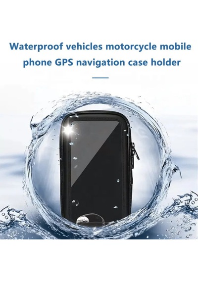 Motor, Motosiklet, Scooter Ve Bisikletler İçin Su Geçirmez Telefon Tutucu Çanta Dayanıklı Ve Güvenli