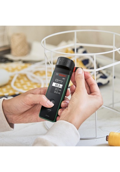 Ayrex Home & Garden Zamo Set Lazerli Uzaklık Ölçer 25m Çalışma Alanı, 4 Sn. Ölçme Süresi, 2 X Aa Pil, Çizgi