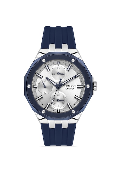 Ferrucci Fer.03469s.04 Slikon Kordon Erkek Kol Saati Çok Renkli