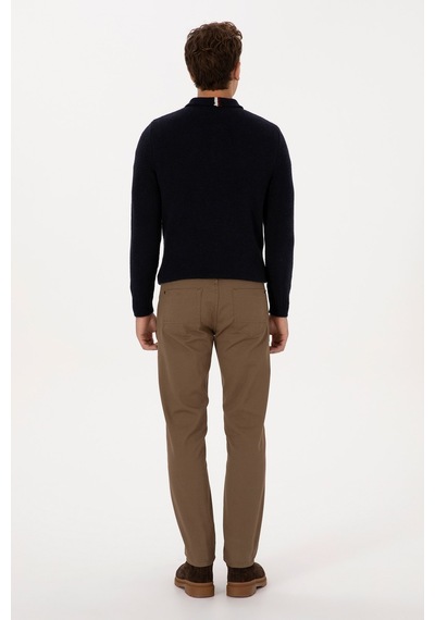 U.S. Polo Assn. Erkek Slim Fit Spor Pantolon 2237562 %98 Pamuk Haki