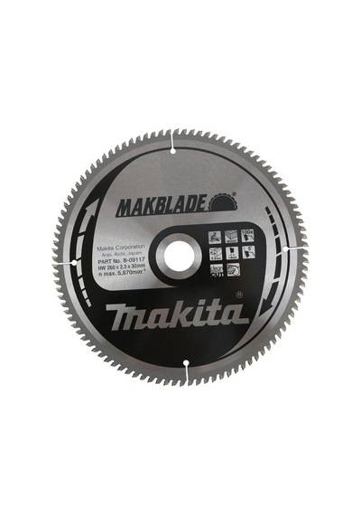 Makita Ahşap Daire Testere 260x100 Diş Maab-09117
