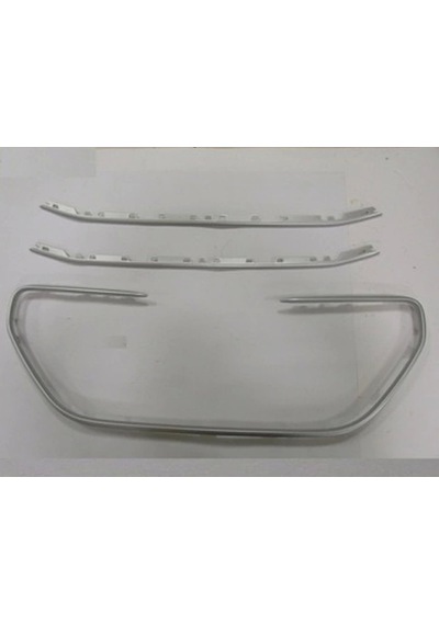Peugeot 301 2013-2016 Ön Panjur Dış Gri Krom Değildir Çıtası 3 Parça Set Adet Oem No:16087159