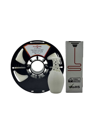 Filamark Pla Plus Filament Soğuk Beyaz 1.75mm 1kg-4239