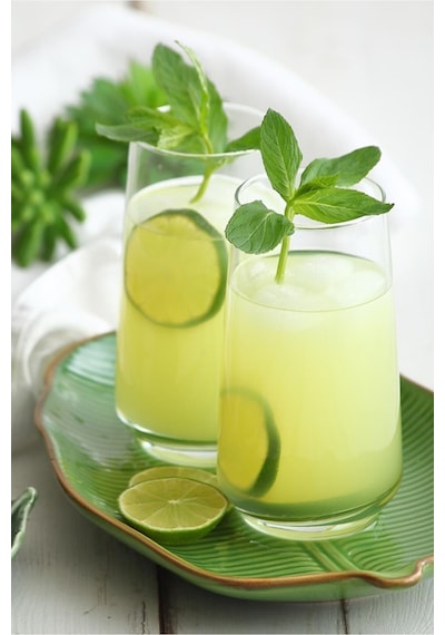 Lav Lal Cam Meşrubat Bardağı 6'lı 480 ml (Büyük Su/Kokteyl Bardağı )
