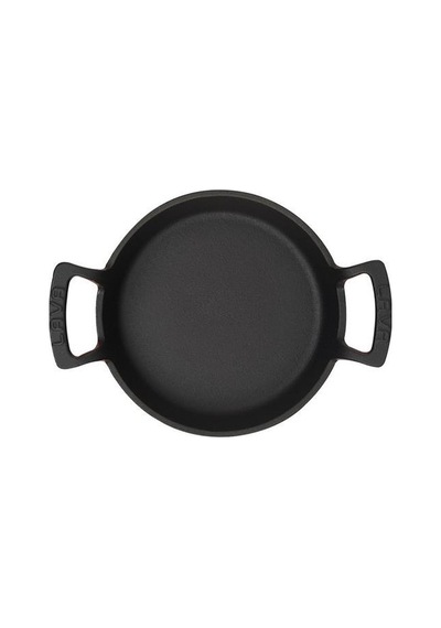 Lava Demir Döküm Yuvarlak 16 CM Sahan Kırmızı
