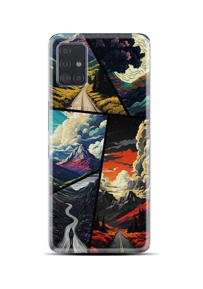Samsung Samsung Galaxy Uyumlu A31 Kılıf Boutique Baskılı Resimli Manzaralar Pcode -089