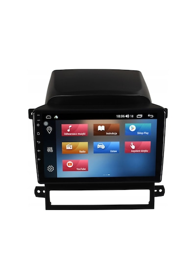 Chevrolet Captiva Araç Multimedya Android Ekran Carplay Double Teyp 2+32 9" 06-10 Black Cadence Utd