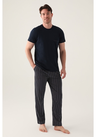 Arnetta Empty Siyah Erkek Pijama Takımı 5274-42740 Siyah