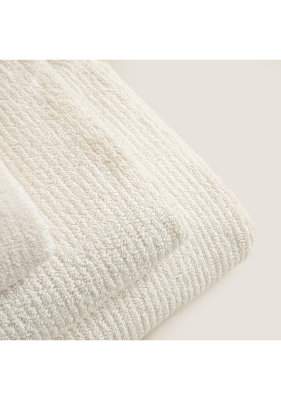 Eva Cotton %100 Pamuk El Havlusu 30x50 Cm Ekru
