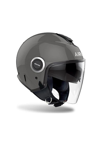 Airoh Helyos Açık Gloss Kask Koyu Gri