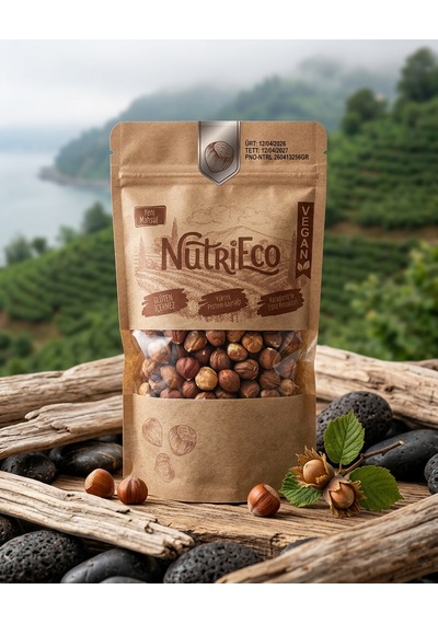 Nutrieco Çiğ İç Fındık 1. Sınıf Naturel 13-15 Mm İri Boy Yeni Hasat 1000gr 1 KG