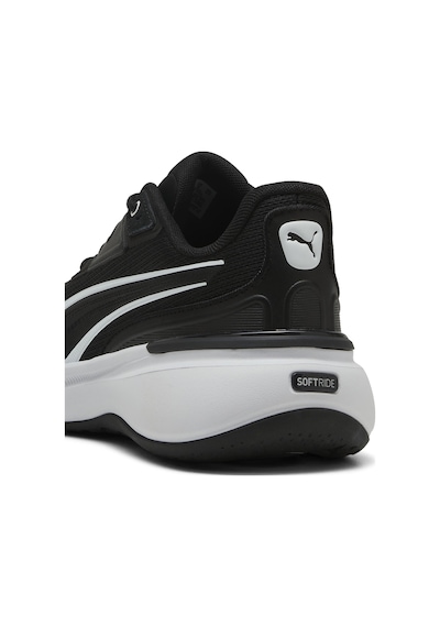 Puma Softride Exo Erkek Siyah Beyaz Yürüyüş Spor Ayakkabı- 311722 Siyah